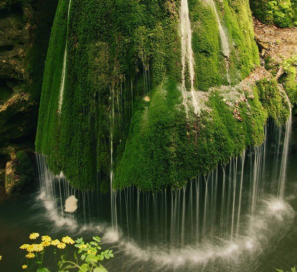 Водопад в Румынии.
