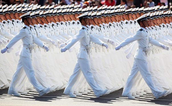 Военный парад в Китае