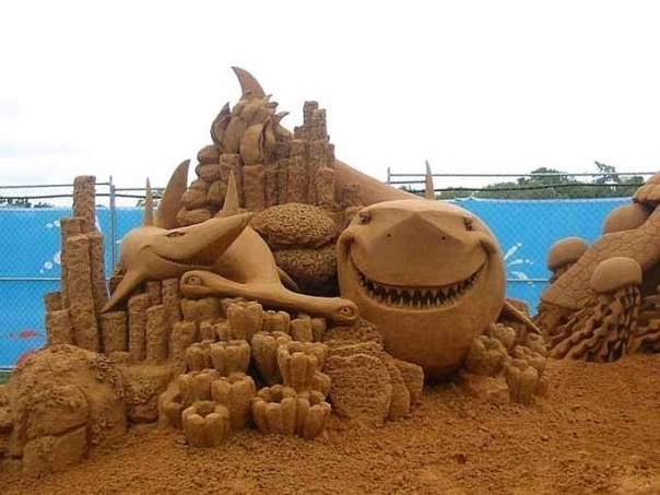 Сделано из песка...