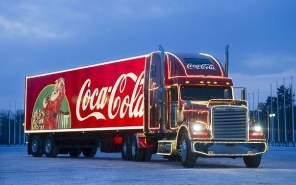 Ничто не может создать такое Новогоднее настроение,как реклама от Coca-Cola